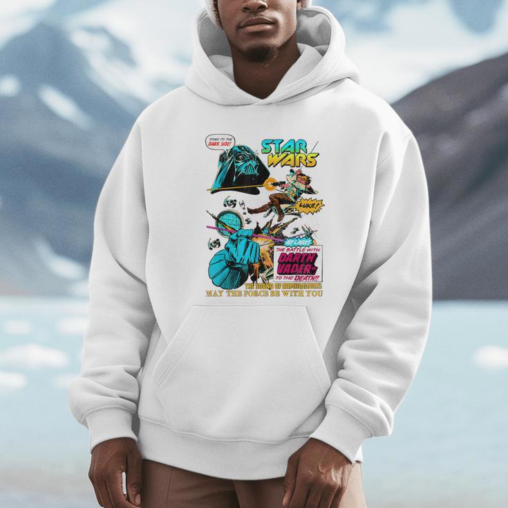 Star Wars Vader Luke Leia Epic Comic Book Teaser T-Shirt Unisex Hoodie