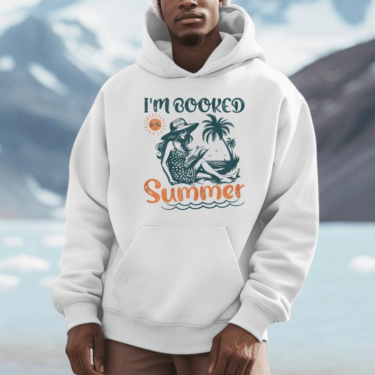 Summer Reading Books Lover I'm Booked For The Summer Unisex Hoodie