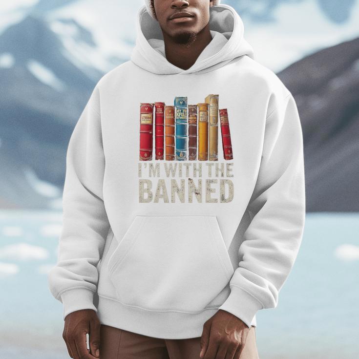 Support Banned Books Freedom I'm With The Banned Unisex Hoodie Support Banned Books Freedom I'm With The Banned Unisex Hoodie