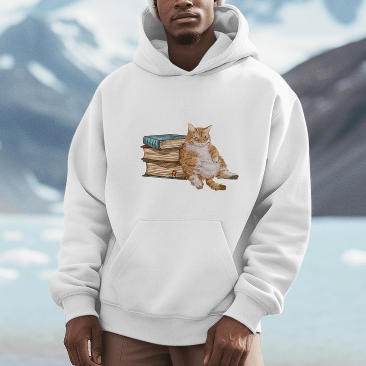 That's What I Do I Read Books I Pet Cats And I Know Things Unisex Hoodie