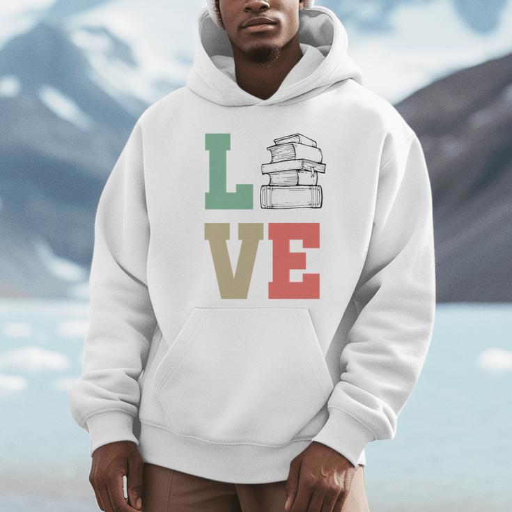 Valentines Day Book Lover Reading Unisex Hoodie Valentines Day Book Lover Reading Unisex Hoodie