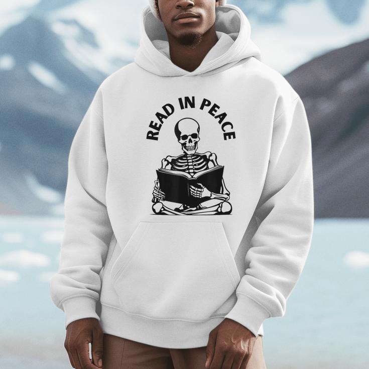 Whimsigoth Skeleton Reading A Book Dark Gothic Aesthetic Unisex Hoodie Whimsigoth Skeleton Reading A Book Dark Gothic Aesthetic Unisex Hoodie