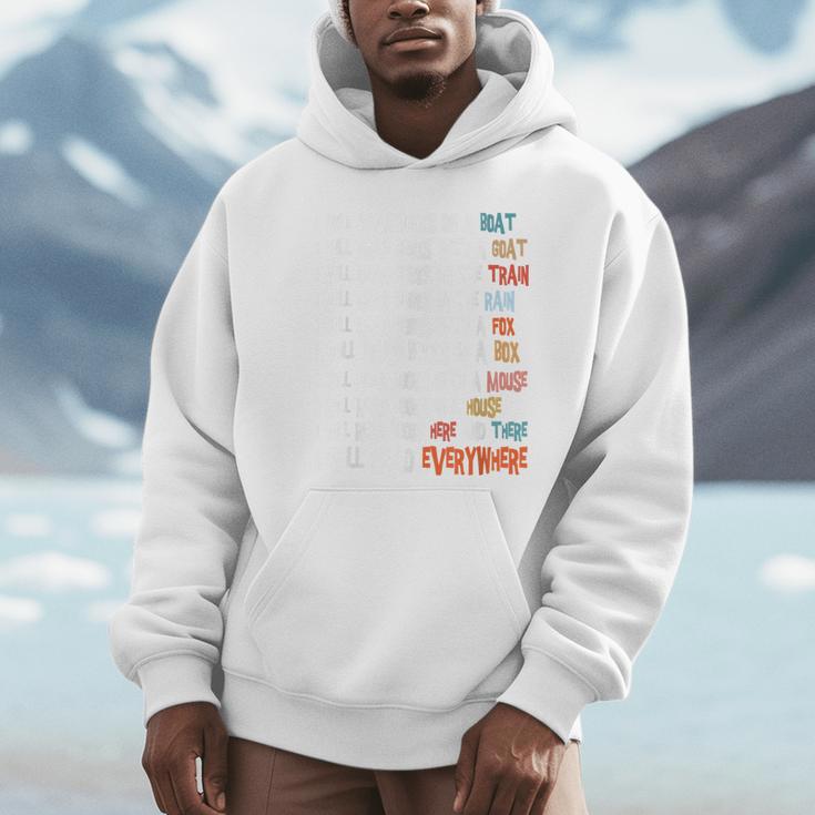 I Will Read Books On A Boat & Everywhere Reading Book Kids Unisex Hoodie