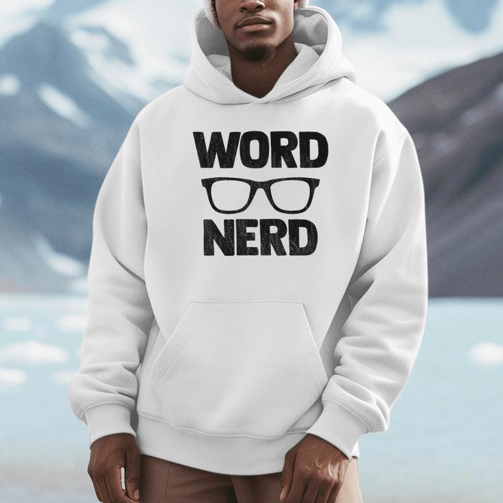 Word Nerd Book Reading Book Worm Unisex Hoodie