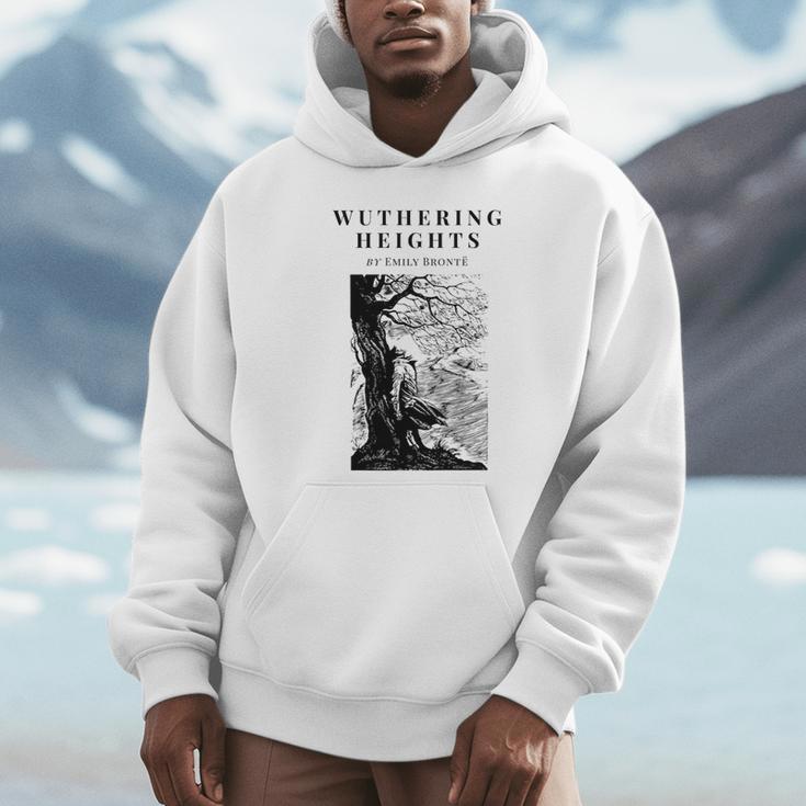 Wuthering Heights By Emily Bronte Vintage Book Cover Premium Tri-Blend Unisex Hoodie
