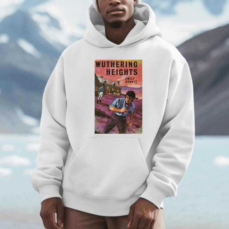 Wuthering Heights Emily Bronte Vintage Book Cover Unisex Hoodie