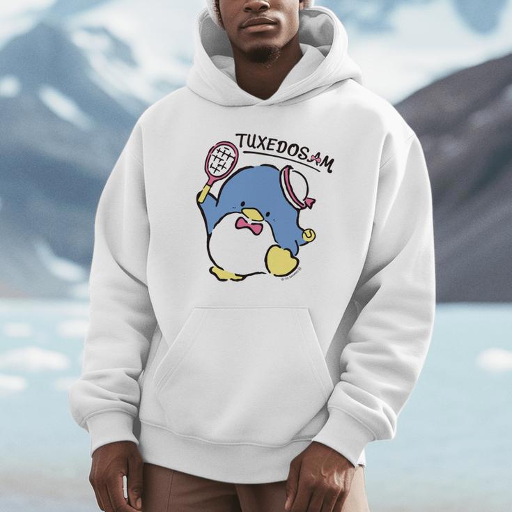 タキシードサム テニス 長袖tシャツ パーカー
