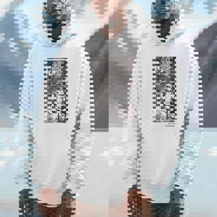 ムーミン 真夜中に起きる ムーミン谷の冬 パーカー