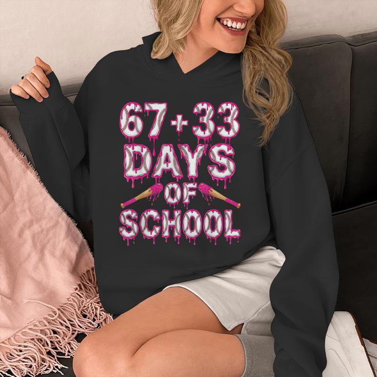 100 Days Of School Baseball Boys Six Seven Drip 100th Day Unisex Hoodie 100 Days Of School Baseball Boys Six Seven Drip 100th Day Unisex Hoodie