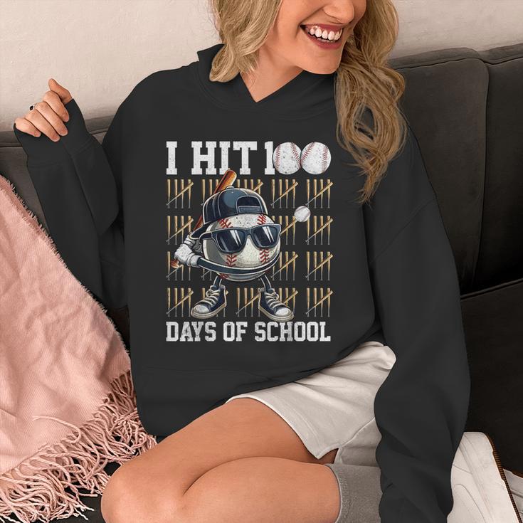 100 Days Of School Boys Kids 100th Day Balls Baseball Kids Unisex Hoodie 100 Days Of School Boys Kids 100th Day Balls Baseball Kids Unisex Hoodie