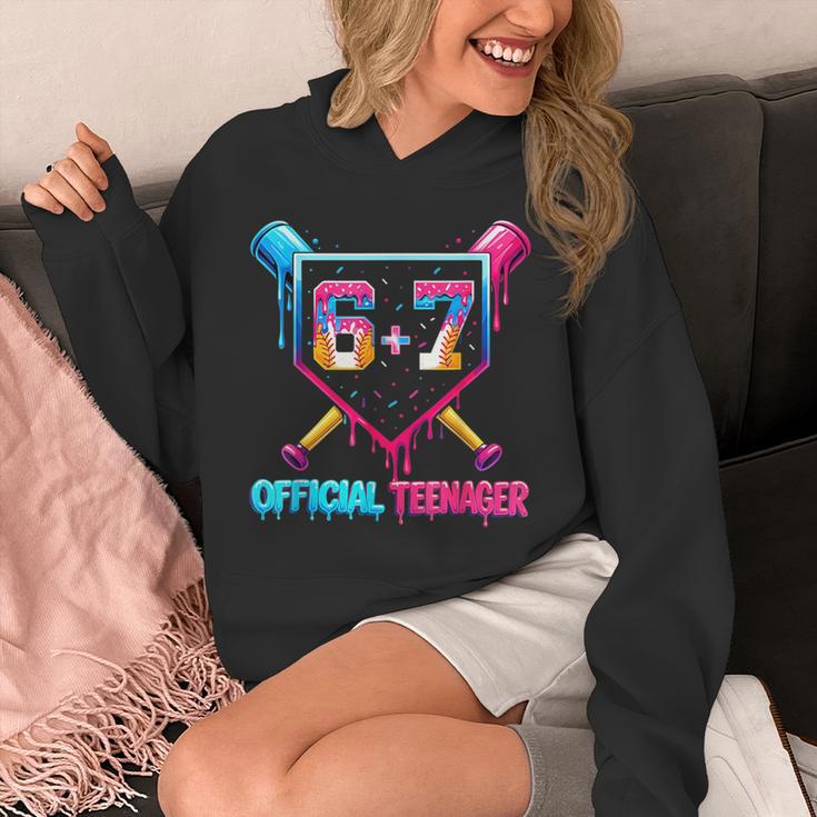 13th Birthday Official Teenager 67 Baseball Drip Boys Unisex Hoodie 13th Birthday Official Teenager 67 Baseball Drip Boys Unisex Hoodie