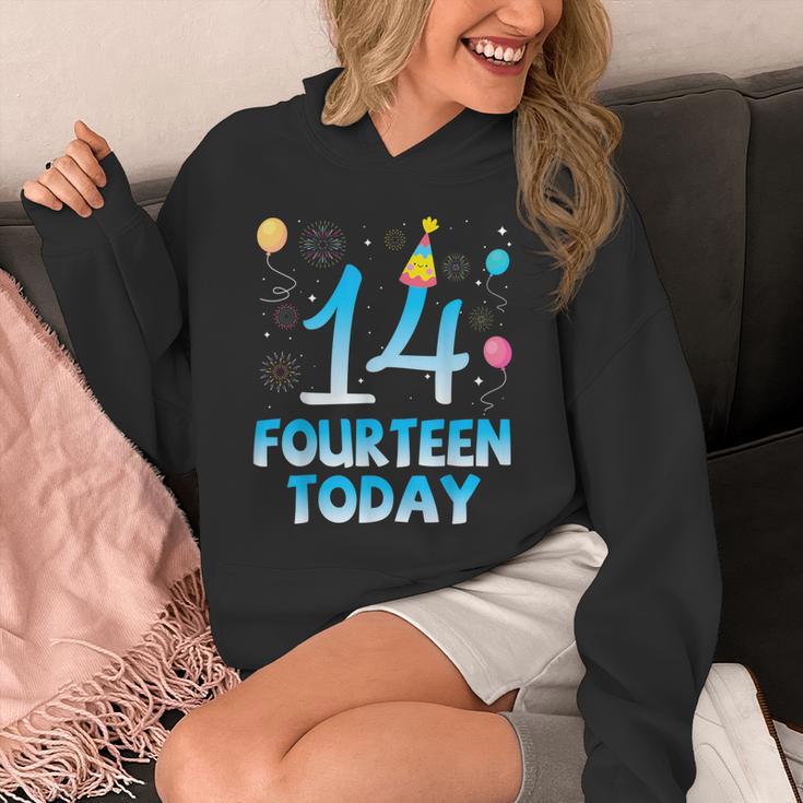 14歳今日私にお誕生日おめでとう彼彼女の息子娘 パーカー