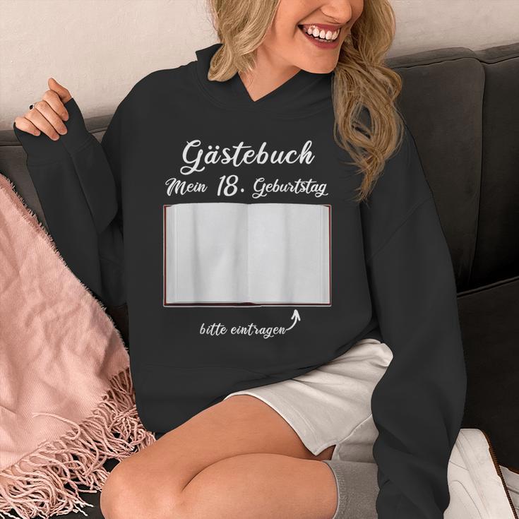 18th Birthday Guestbook Record Hie Party Unisex Hoodie