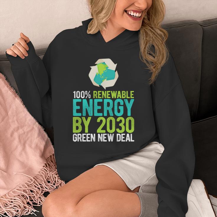 2030年までにグリーンニューディールの再生可能エネルギー 長袖tシャツ パーカー