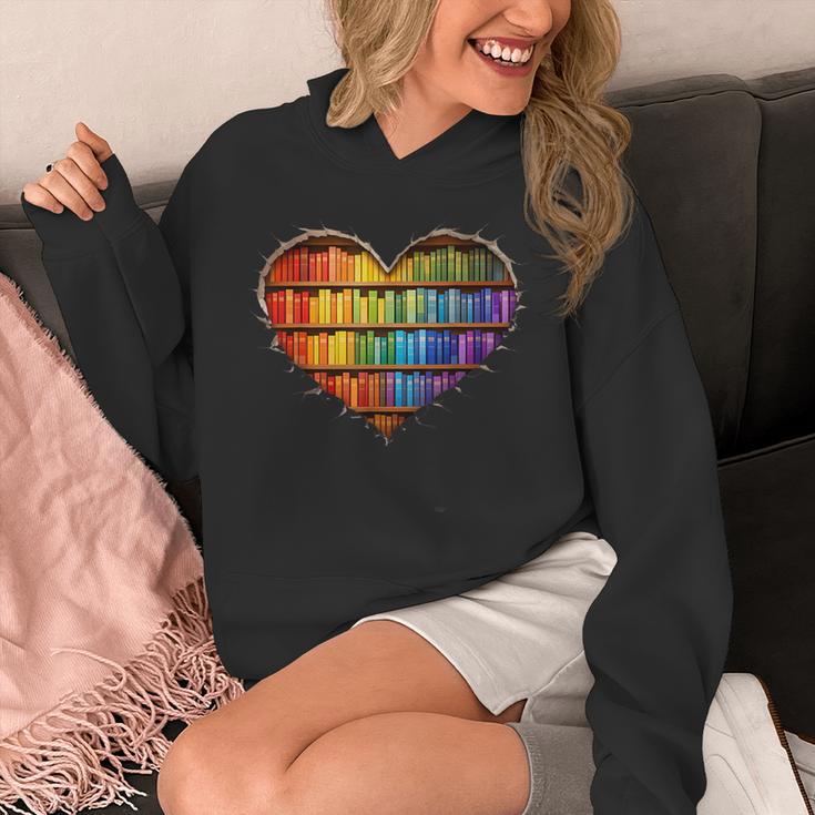 3D Bookshelf Unisex Hoodie