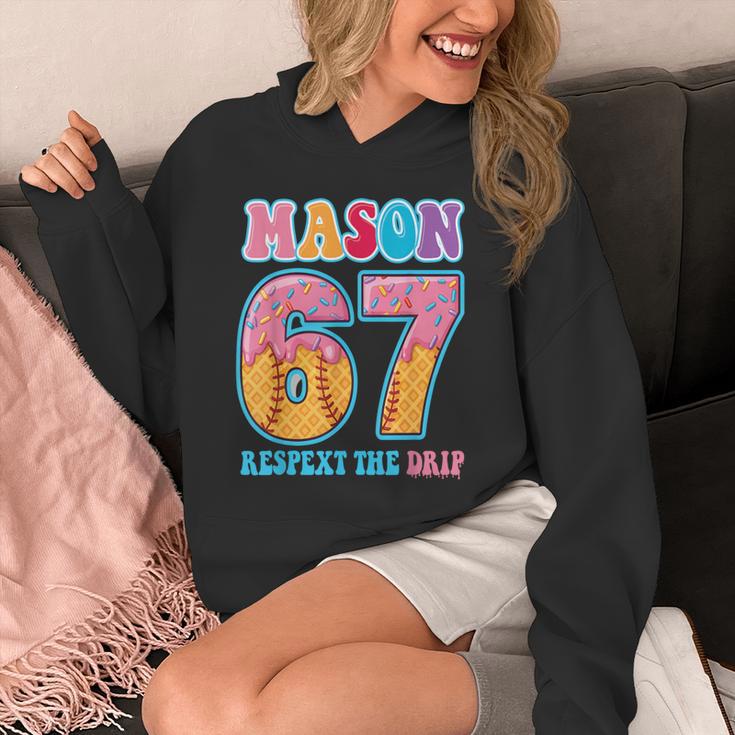 6 7 Mason Baseball Drip Number 67 Player Or 67th Birthday Unisex Hoodie 6 7 Mason Baseball Drip Number 67 Player Or 67th Birthday Unisex Hoodie