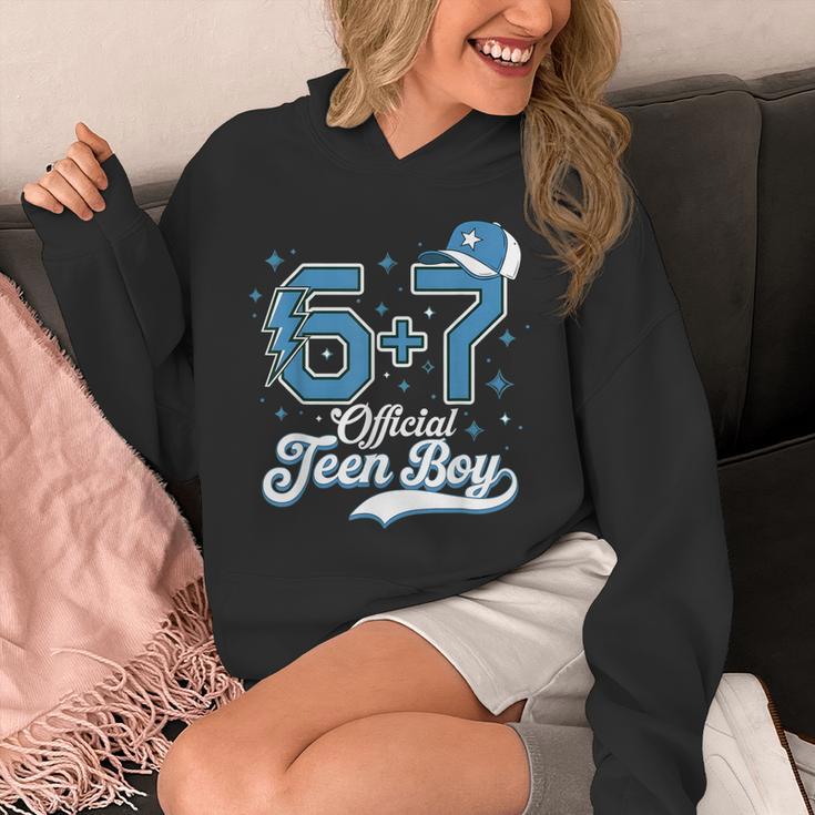6 7 Meme Official Teenager 13th Birthday Baseball Boy Unisex Hoodie