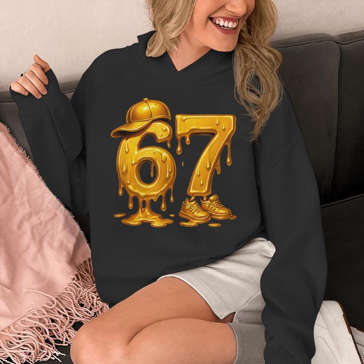 67 Brain Rot Meme Baseball Ice Cream Drip For Kids & Teens Unisex Hoodie 67 Brain Rot Meme Baseball Ice Cream Drip For Kids & Teens Unisex Hoodie