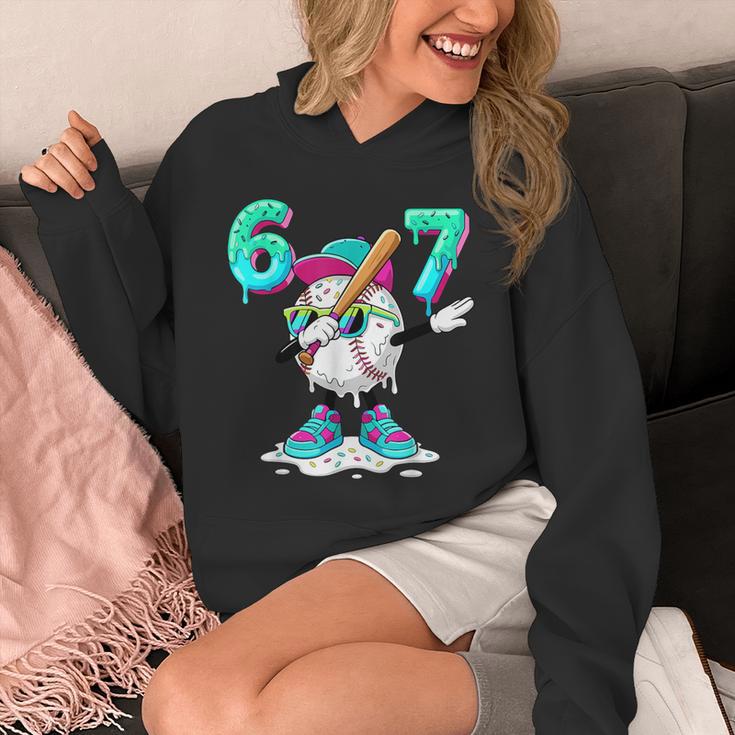 67 Meme Six Seven Meme Baseball Dapping Ice Cream Drip Unisex Hoodie 67 Meme Six Seven Meme Baseball Dapping Ice Cream Drip Unisex Hoodie