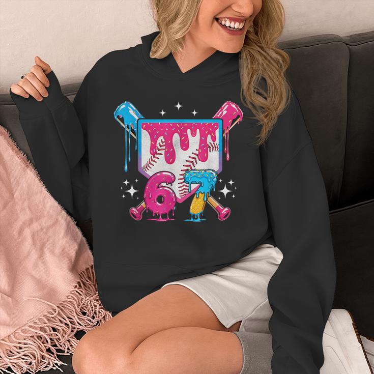 67 Six Seven Ice Cream Drip Baseball Boys Youth Unisex Hoodie 67 Six Seven Ice Cream Drip Baseball Boys Youth Unisex Hoodie