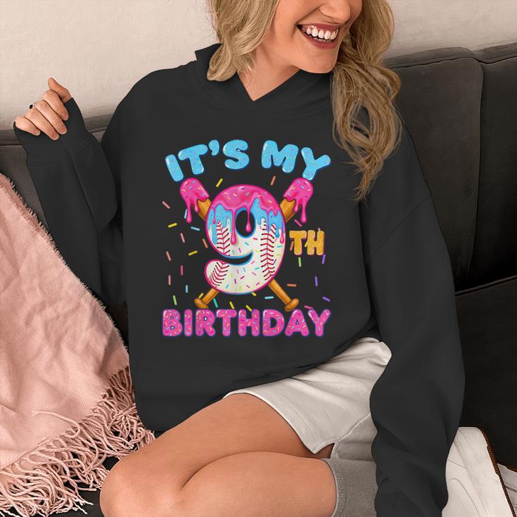 9th Birthday Baseball 9 Year Old Ice Cream Drip Boy Baseball Unisex Hoodie 9th Birthday Baseball 9 Year Old Ice Cream Drip Boy Baseball Unisex Hoodie
