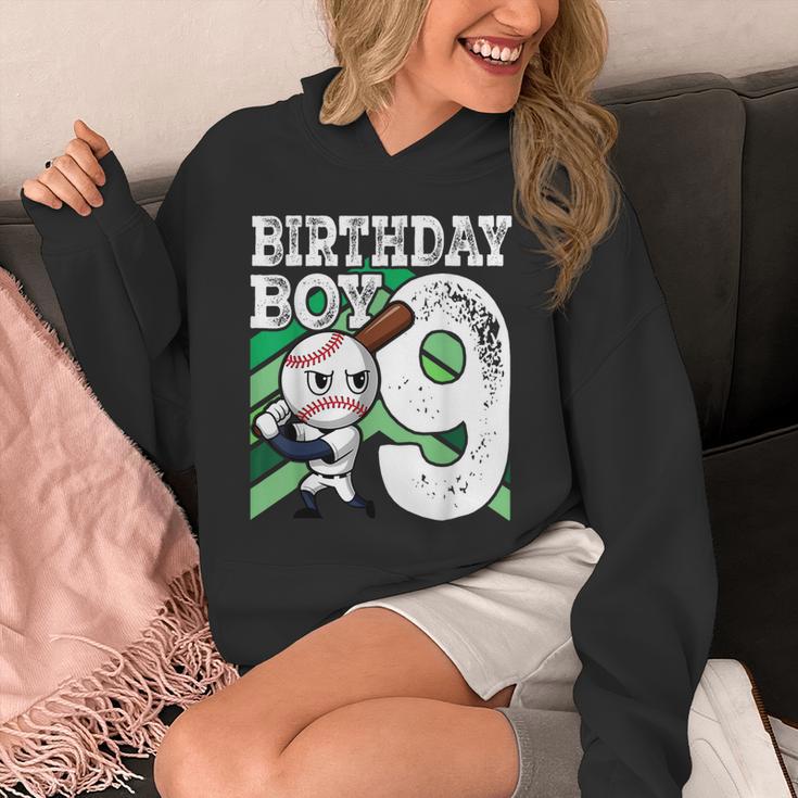 9th Birthday Baseball Birthday Party 9th Birthday Boy Unisex Hoodie 9th Birthday Baseball Birthday Party 9th Birthday Boy Unisex Hoodie