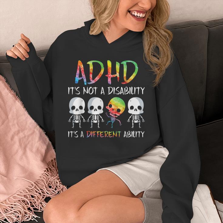 Adhd It's Not Disability It's A Different Abilitykeleton パーカー