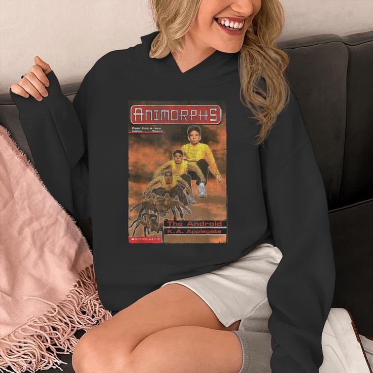 Animorphs The Android Tarantula Transformation Book Cover Unisex Hoodie