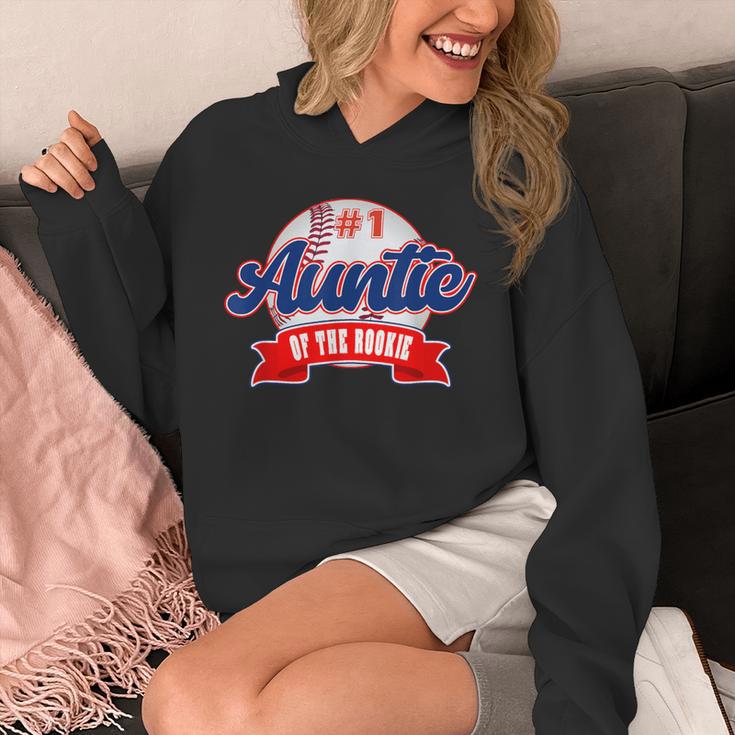 Auntie Rookie Of Year 1st Birthday Baseball Theme Matching Unisex Hoodie Auntie Rookie Of Year 1st Birthday Baseball Theme Matching Unisex Hoodie