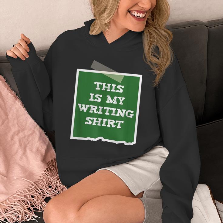Author This Is My Writing Tee Novelist Story Book Writer Unisex Hoodie Author This Is My Writing Tee Novelist Story Book Writer Unisex Hoodie