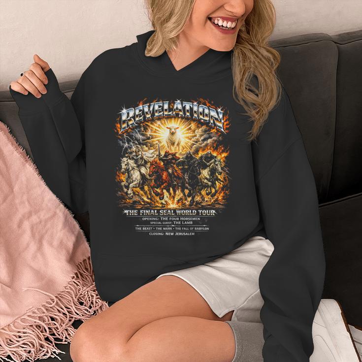 ON Back Book Of Revelation 4 Horsemen Of The Apocalypse Unisex Hoodie