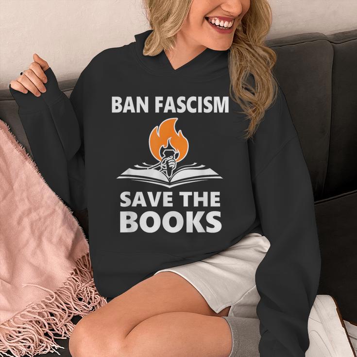 Ban Fascism Save The Books Hands Off Resist Fascism Is Bad Unisex Hoodie Ban Fascism Save The Books Hands Off Resist Fascism Is Bad Unisex Hoodie