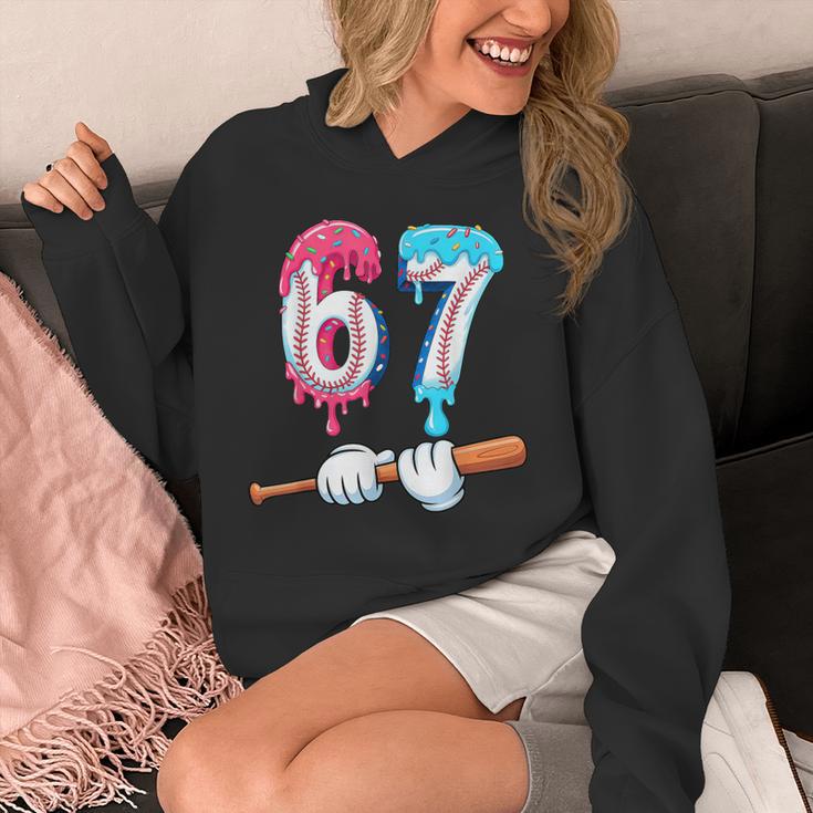 Baseball 67 Ice Cream Drip Six Seven Boys Unisex Hoodie Baseball 67 Ice Cream Drip Six Seven Boys Unisex Hoodie