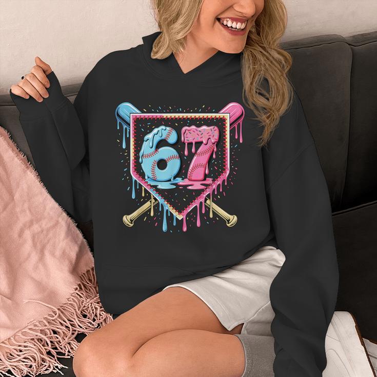 Baseball 67 Ice Cream Drip Six Seven Meme Boy Girl Kid Unisex Hoodie Baseball 67 Ice Cream Drip Six Seven Meme Boy Girl Kid Unisex Hoodie