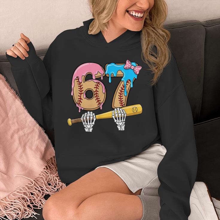 Baseball 67 Ice Cream Drip Skeleton Six Seven Boys Meme Unisex Hoodie Baseball 67 Ice Cream Drip Skeleton Six Seven Boys Meme Unisex Hoodie