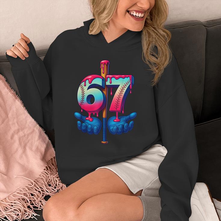 Baseball Bat Hands Drip 67 Six Seven Gen Alpha Slang Meme Unisex Hoodie Baseball Bat Hands Drip 67 Six Seven Gen Alpha Slang Meme Unisex Hoodie