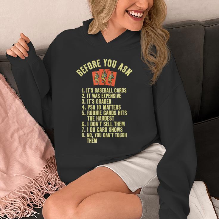 Baseball Card Collector Baseball Card Trading Unisex Hoodie Baseball Card Collector Baseball Card Trading Unisex Hoodie