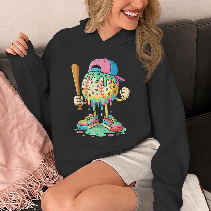 Baseball Drip For Boys Ice Cream Drip Baseball Sport Unisex Hoodie Baseball Drip For Boys Ice Cream Drip Baseball Sport Unisex Hoodie