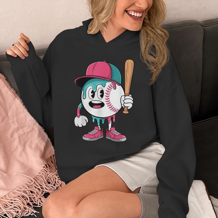 Baseball Drip Boys Ice Cream Youth Unisex Hoodie