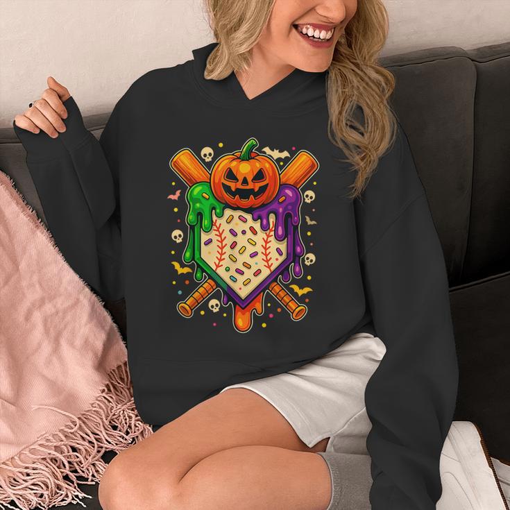 Baseball Drip Ice Cream Drip Halloween Baseball Lovers Unisex Hoodie Baseball Drip Ice Cream Drip Halloween Baseball Lovers Unisex Hoodie