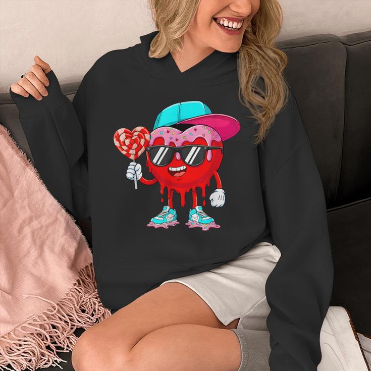 Baseball Drip Ice Cream Valentines Day Baseball Sport Boys Unisex Hoodie