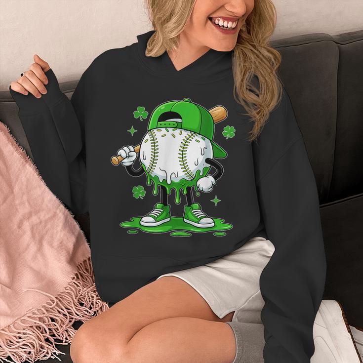 Baseball Drip Icecream Apparel Youth Boy St Patrick's Day Unisex Hoodie