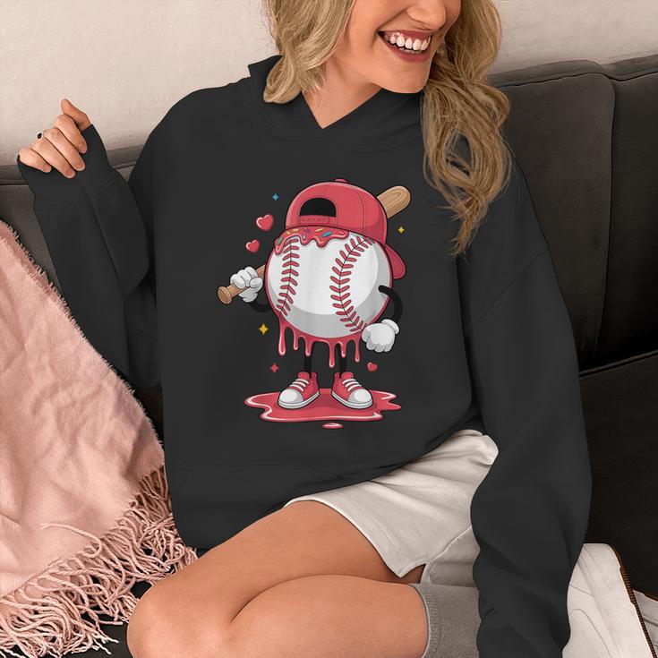 Baseball Drip Icecream Boy Kids Valentine Unisex Hoodie Baseball Drip Icecream Boy Kids Valentine Unisex Hoodie