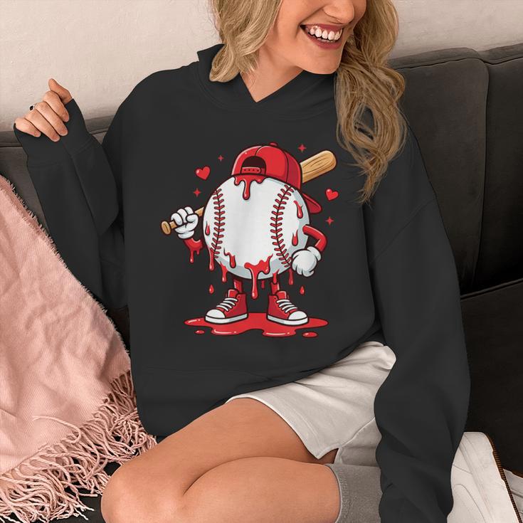 Baseball Drip Icecream Men Boy Valentine Unisex Hoodie Baseball Drip Icecream Men Boy Valentine Unisex Hoodie