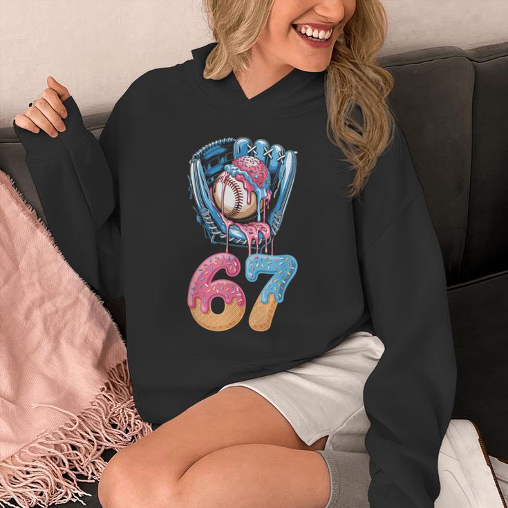 Baseball Drip Number 67 Player 67th Birthday Ice Cream 67 Unisex Hoodie Baseball Drip Number 67 Player 67th Birthday Ice Cream 67 Unisex Hoodie