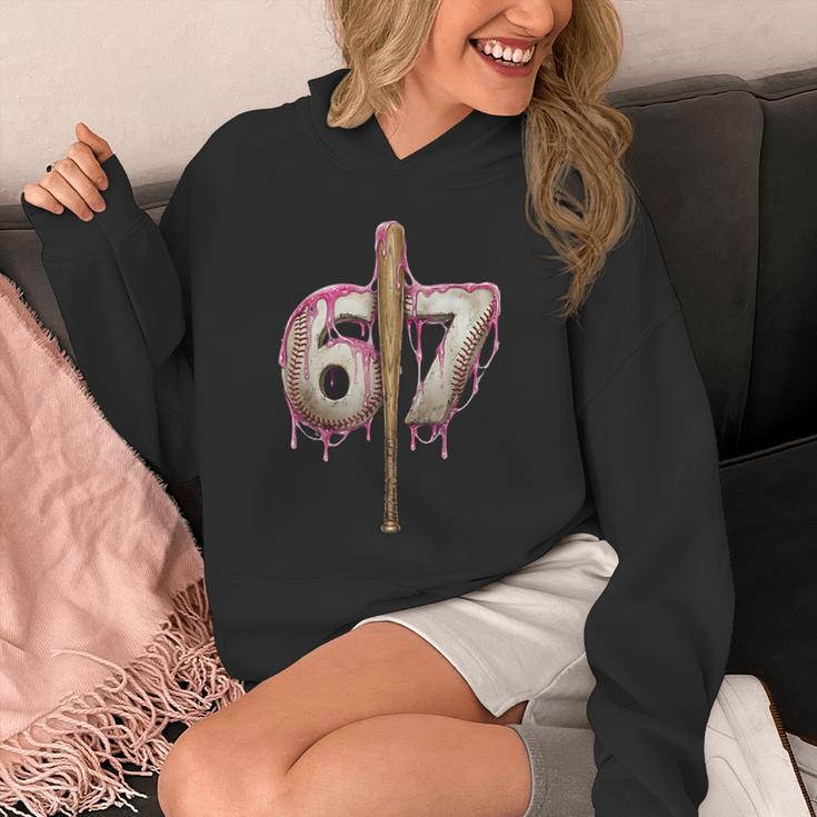Baseball Drip Number 67 Sports Player Six Seven Meme Fan Unisex Hoodie Baseball Drip Number 67 Sports Player Six Seven Meme Fan Unisex Hoodie