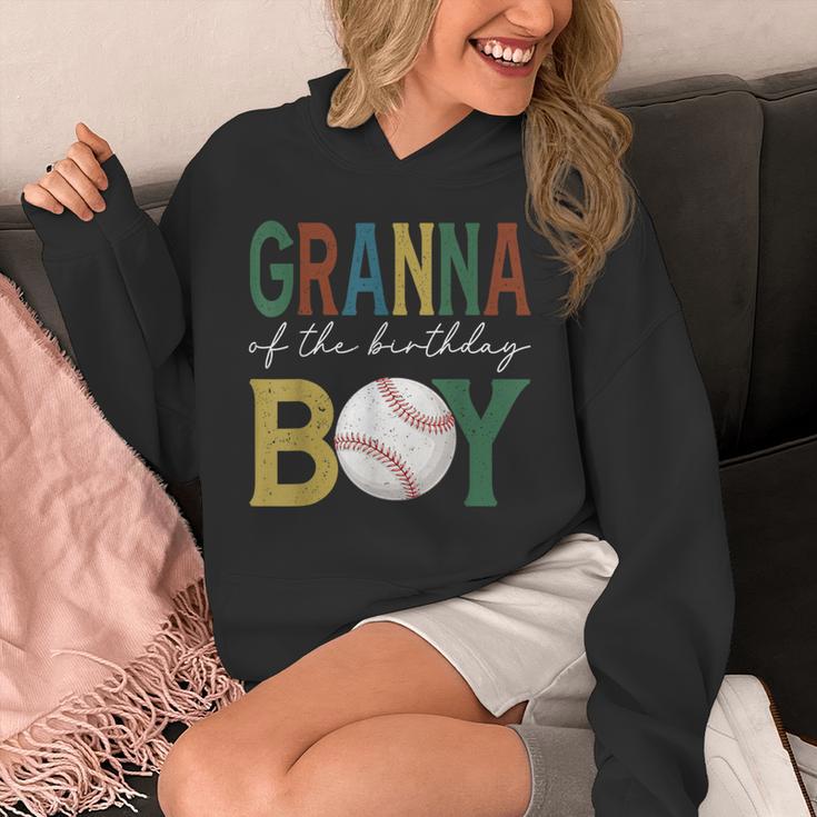 Baseball Granna Of The Birthday Boy Family Matching Unisex Hoodie