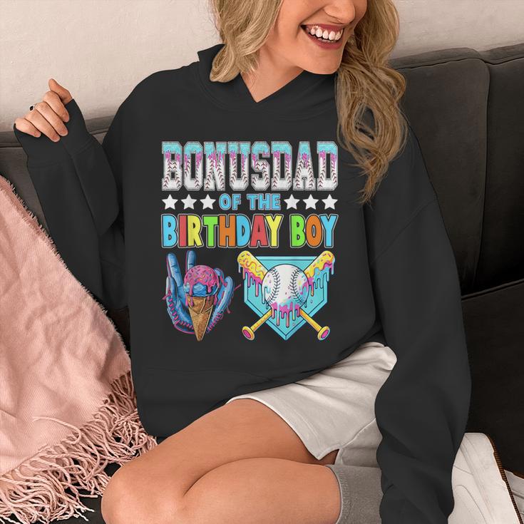 Baseball Ice Cream Drip Bonus Dad Of The Birthday Boy Unisex Hoodie Baseball Ice Cream Drip Bonus Dad Of The Birthday Boy Unisex Hoodie