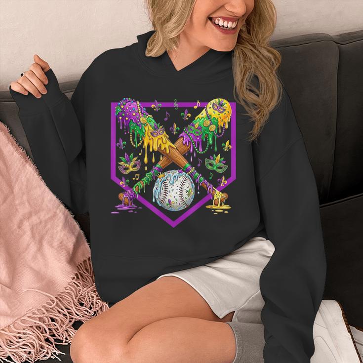 Baseball Ice Cream Drip Boys Mardi Gras Carnival Party Mask Unisex Hoodie Baseball Ice Cream Drip Boys Mardi Gras Carnival Party Mask Unisex Hoodie