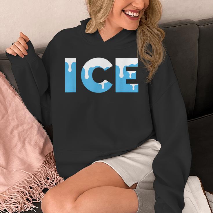 Baseball ICE Ice Cream Drip Baseball Drip Baseball Unisex Hoodie